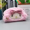 Estuche de Lápices de Alto Valor Estilo Coreano Ins Bolsa de Almacenamiento de Dibujos Animados de Gran Capacidad Estuche de Papelería de Animales Lindos para Estudiantes Bolsa de Almacenamiento