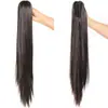 Peruca Rabo de Cavalo Atacado com Tira de Cabelo Longo Cacheado, Estilo Presilha de Garra, Rabo de Cavalo de Onda Grande, Estoque Pronto de Fábrica, Peça Única Envio Direto