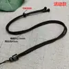Cordão para Pingente Colar Tecido à Mão Cordão Ajustável Sangue Sândalo Jade Pingente Joias de Jade Ouro Prata Imitação Cordão de Sândalo Atacado