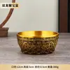 Tigela Tesouro Dragão Duplo de Arte em Cobre, Artesanato em Cobre Latão, Decoração de Mesa para Casa, Cofrinho, Atacado de Cobre