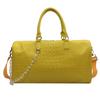 Bolsa de Viaje para Distancias Cortas, Bolsa de Fitness de Cuero Suave Repelente al Agua de Gran Capacidad, Bolsa de Fin de Semana, Nueva Bolsa Ligera Transfronteriza para Mujeres Modernas