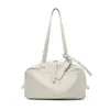 Bolso Personalizado para Mujer Piel de Vaca de Primera Capa Lujo Ligero Estilo Boston Holgazán Nicho Gran Capacidad Tote Bolso de Hombro