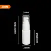 Frasco Transparente de Loção para Animais de Estimação com Bomba de Bico de Pato Tipo Pressão, Frasco Dispensador Cosmético, Frasco de Plástico para Loção 50ml 100ml