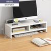 Soporte Elevado para Computadora de Escritorio con Cajón Soporte Elevado para Pantalla de Monitor Estante de Almacenamiento para Escritorio de Oficina Soporte de Almacenamiento con Base Elevada
