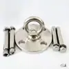 Tornillo para hamaca anillo de rodamiento giratorio para columpio placa de fijación para hamaca de yoga aérea familiar saco de arena Universal