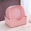 Plato de papel desechable, plato de picnic, plato de hueso, plato para pastel, plato de plástico de grado alimenticio resistente a altas temperaturas, nuevo