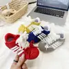 Zapatos de Entrenamiento Alemanes con Lazo para Niños 2026 Nuevo Estilo Primavera y Otoño Zapatos Planos de Ballet Celebridad de Internet para Niñas Zapatos Deportivos Casuales