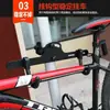 Cabide de coluna apontador de bicicleta quadro quadro de exibição de bicicleta cabide telescópico acessórios de bicicleta esportiva