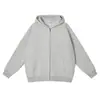 Sudadera con capucha de forro polar pesado de 350 g Sudadera con capucha de color sólido pesado Marca de tendencia de otoño para hombre Sudadera con capucha holgada de tipo pullover