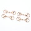 Herrajes para ropa al por mayor hebilla de aleación de zinc equipaje cuero colgante zapatos cinturón cadena hebilla decorativa hebilla para zapatos