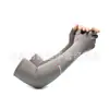 Guantes de Seda Helada para Hombre al por Mayor, Protección Solar, Guantes de Verano sin Dedos Antideslizantes, Guantes Finos Transpirables de Seda Helada para Pesca y Reparto