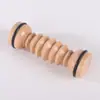 Em estoque massajador de corpo inteiro de madeira massajador de rolo manual de madeira conjunto de batida para meridiano da coluna cervical da perna