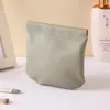 Bolsa de Almacenamiento de Maquillaje con Cierre Automático para Mujeres, Mini Bolsa Sencilla para Almacenamiento de Labiales y Joyas, Práctico Neceser Compacto de Viaje