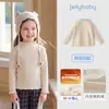 [Nuevo Producto] Camiseta de Manga Larga para Niña, Top de Otoño Estilo Francés con Puntos, Camiseta Base para Niños, Ropa Cálida para Bebé