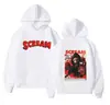 Sudadera con capucha impresa de la película de terror Halloween Scream para estación independiente de Amazon de Comercio Exterior