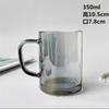 Caneca com Alça 320ml Caneca de Café Caneca Alta Caneca de Chá para Escritório Caneca com Alça Reta
