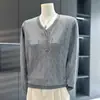 Nova Camisa de Tricô de Outono da Mamãe, Moda e Nobre, Camisa Base Fina de Manga Longa para Mulheres de Meia-Idade e Idosas, Outono/Primavera