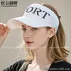 Comercio Exterior Transfronterizo Xiyin Temu Sombrero de Sol de Verano para Mujer Sombrero de Protección Solar Sombrilla Sombrero de Copa Vacío Sombrero de Sol Gorra con Visera
