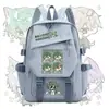 Mochila de mercancía del Dios Maligno Moran, mochila estilo anime 2D del equipo del hospital Wang Qing Han Yu para estudiantes hombres y mujeres, moderna