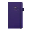 Planificador Semanal 2027 Tamaño Bolsillo Transfronterizo 24 Páginas Agenda en Inglés Cuaderno Planificador Portátil En Stock Hecho a Medida