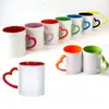 Caneca Cerâmica Criativa com Tampa e Colher, Copo de Água de Alto Valor para Uso no Escritório e em Casa, Logo Personalizado, Item de Presente