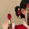 Lleno de Buena Fortuna~ Tassel de Moneda de Cobre para Año Nuevo Flor Pinza para el Cabello, Pinza Lateral Nueva Estilo Chino Accesorio para el Cabello, Pinza para el Cabello de Mujer, Tocado Estilo Chino Tradicional