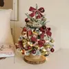 Set de Árbol de Navidad de Venta Caliente Transfronteriza Diseño de Escena Navideña Escritorio de Oficina DIY Accesorios Adornos