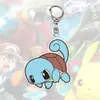 Llavero Serie Pikachu Transfronterizo Acrílico Plano 2D Colgante Espejo Retrovisor de Coche Mochila Estilo Europeo y Americano