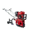 Motocultivador Trenzador Pequeño Mini Multifuncional Cultivador Agrícola Sembradora Casera Maíz Sembradora de Precisión