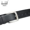 Dandali novo cinto masculino com fivela de pino e borda completa cinto masculino casual com padrão de lichia cinto resistente a arranhões atacado