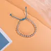 Pulsera de Cristal Sencillo Amazon Estilo Bohemio Joyería de Playa Pulsera Tejida de 12 Colores Fábrica