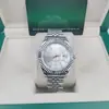 Reloj de Pulsera de Acero Oyster Log para Hombre Reloj de Cuarzo con Manecillas Correa de Acero Sólido Log Verde Reloj con Calendario