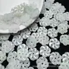 Jade Natural Grau A Acabamento Fino 14mm Flor de Transferência Contas Soltas Acessórios Artesanais DIY Acessórios de Jade Brincos Pingentes Atacado