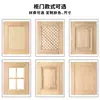 Mueble de TV de Madera Maciza Personalizado para Toda la Casa, Vitrina de Cristal Estilo Francés para Sala de Estar, Gabinete de Almacenamiento de una Puerta Montado en la Pared que Llega hasta el Techo, Gabinete Integrado