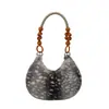 Bolso de hombro de felpa 2026, nuevo bolso de mano vintage de alta gama para otoño e invierno, bolso elegante de lujo ligero, marca nicho coreana