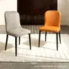 Silla de comedor de lujo con respaldo para uso doméstico, silla de piña grande, silla Baylor simple y moderna, silla de comedor a juego para mesa de comedor