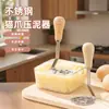 Aplastador de Cocina con Forma de Pata de Gato Pequeño Herramienta para Suplemento Alimenticio de Bebé Aplastador Doméstico Cuchara de Acero Inoxidable para Alimentos