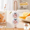 Colgante de cadena de cuentas para olla caliente de felpa original, exquisita decoración de comida, accesorio para mochila de estudiante, venta al por mayor de regalos pequeños