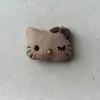 Nuevo Pasador para el Cabello con Forma de Cabeza de Gato Relleno de Algodón Kt Color Café, Funda para Teléfono, Bolsos, Zapatos, Calcetines, Accesorios de Ropa, Accesorios para Mascotas, Decoraciones DIY