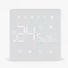 Termostato Inteligente WiFi Tuya para Calefacción por Suelo Radiante de Agua, Calefacción Eléctrica, Caldera de Pared, Pantalla de Doble Temperatura, Panel Acrílico, Control por APP