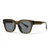 Gafas de Sol de Fotografía Callejera de Moda Transfronterizas Europeas y Americanas Núcleo Acrílico Retro Literario Encanto Moderno Gafas de Sol Ins 28070