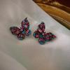 Pendientes de estilo cortesano vintage de mediados de la antigüedad, pendientes de lujo ligeros de nicho de alta calidad, pendientes que combinan con todo, al por mayor