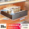 XYT Kitchen Sink Storage Rack Double-Layer Gaveta Armazenamento Rack Gabinete Pratos Caseiros Armazenamento Multi-Função