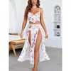 Lencería sexy transfronteriza europea y americana, vestido de malla transparente puro y deseable para mujer con cadenas de perlas, venta al por mayor de fábrica