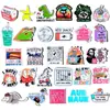 Explosões Transfronteiriças Bolsa com Expressões de Animais Fofas e Engraçadas Adesivo de Geladeira Cartoon para Decoração de Texto em Casa e no Escritório