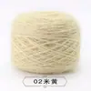 Grande Bola de Fio de Veludo de Esquilo com Fio de Seda Brilhante para Tricô à Mão, Cachecol, Chapéu, Xale de Mohair de Espessura Média Venda Direta Tricô à Mão
