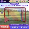 Rede de Hóquei Personalizada de Fábrica Rede de Hóquei de Tubo de Aço de Alta Qualidade Rede de Arremesso de Baseball Rede de Poliéster Sem Nós Resistente a Rasgos