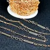 Cadena de joyería diy estrella de cinco puntas sección larga corazón de melocotón perla línea retorcida construcción cadena hecha a mano collar accesorios de ropa material