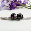 Huiyue miçangas para joias diy criativas dises Gota de óleo amor miçangas com furo grande moda acessórios para pulseira Youjia