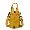 Bolso Cruzado Personalizado Estilo Coreano para Teléfono Móvil para Mujer 2026 Nuevo Nicho Bolso para Botella de Agua de Exterior Bolso de Hombro Sólido de Color Simple de Moda